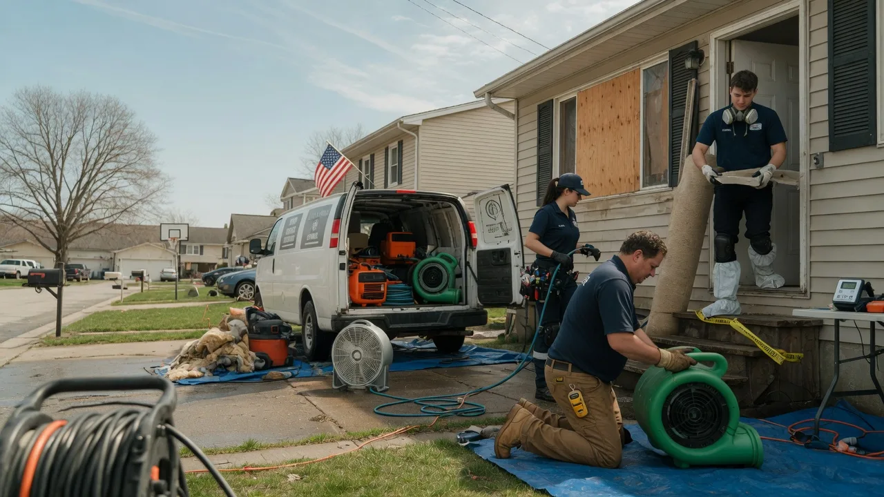 Water Damage Restoration in Wheatcroft, KY near me